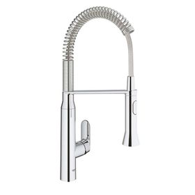 Grohe 31379000 Spiralli 2 Fonk Profesyonel K7 Krom Eviye Bataryası