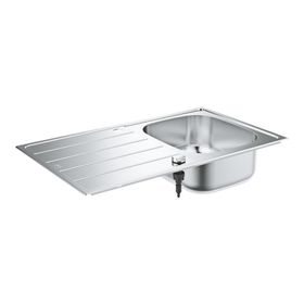 Grohe 31552SD1 K200 Paslanmaz Çelik Süzgeçli Paslanmaz Çelik Eviye