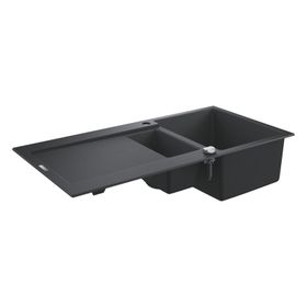 Grohe 31646AP0 K500 Kuvars 60 C 100-50 Granit Siyah Rengi Kompozit Eviye