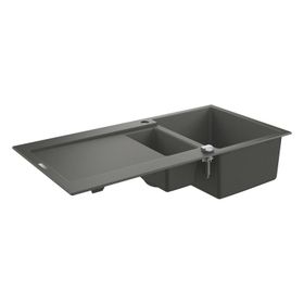 Grohe 31646AT0 K500 Kuvars 60 C 100-50 Granit Gri Rengi Kompozit Eviye