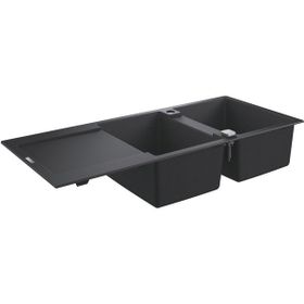 Grohe 31647AP0 K500 80 -C 116/50 Granit Siyah Kuvars Kompozit Eviye
