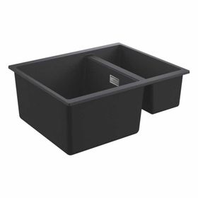 Grohe 31648AP0 K500 Kuvars Kompozit 1.5 60 C 55.5-46 Granit Siyah Rengi Göz Eviye