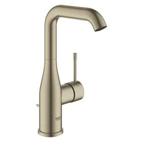 Grohe 32628EN1 Gold Essence New Nikel Fırçalı Sifon Kumandalı Yüksek Lavabo Bataryası