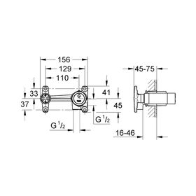 Grohe 32635000 Ankastre İç Gövde