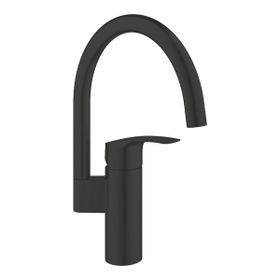 Grohe 332022433 Eurosmart Mat Siyah Eviye Bataryası