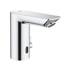 Grohe 36451000 Pilli Bau Cosmo E Fotoselli Çift Su Girişli Lavabo Musluğu