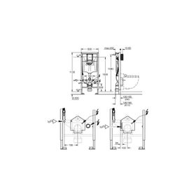 Grohe 39112001 Sensia Klozet Sistemleri İçin Rapid SL Rezervuar