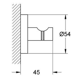 Grohe 40364A01 Essentials Banyo Askısı