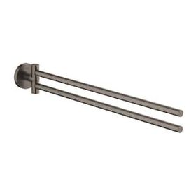 Grohe 40371AL1 Essentials Fırçalı Sert Grafit İkili Havluluk