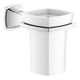 Grohe 40626000 Grandera Krom Diş Fırçalık ve Tutacağı