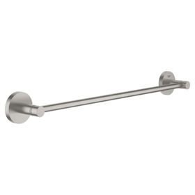 Grohe 40688DC1 Essentials Super Steel 45 cm Uzun Havluluk