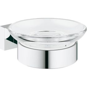 Grohe 40756001 Eurocube Krom Sıvı Sabunluk Seti
