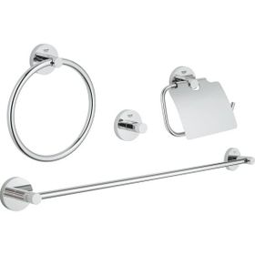 Grohe 40776001 Essentials Dörtlü Banyo Aksesuar Seti