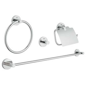 Grohe 40776001 Essentials Dörtlü Banyo Aksesuar Seti