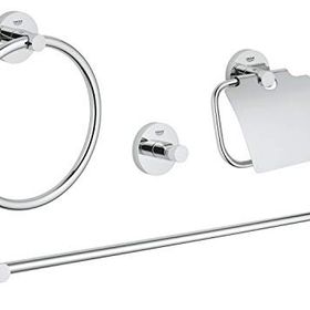 Grohe 40776001 Essentials Dörtlü Banyo Aksesuar Seti