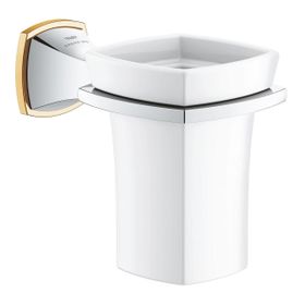 Grohe 40909LG0 Grandera Seramik Fırçalık ve Tutacağı