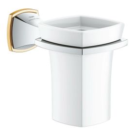 Grohe 40909LG0 Grandera Seramik Fırçalık ve Tutacağı