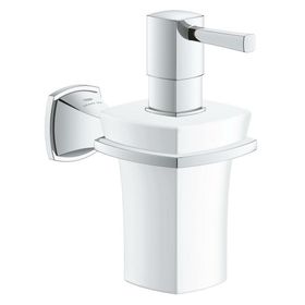 Grohe 40910000 Grandera Krom Sıvı Sabunluk ve Tutacağı
