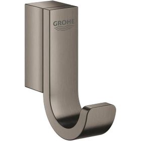 Grohe 41039AL0 Brushed Hard Graphite Selection Tekli Havlu Askısı