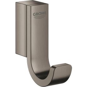 Grohe 41039AL0 Brushed Hard Graphite Selection Tekli Havlu Askısı