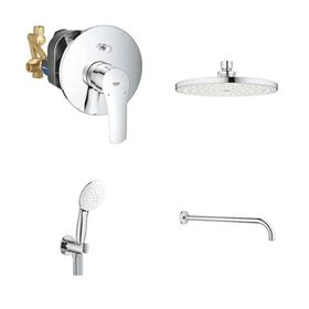 Grohe Eurosmart 33305003 Krom Ankastre Banyo Batarya Seti