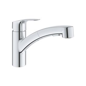 Grohe Eurosmart Tek Kumandalı Krom Eviye Bataryası
