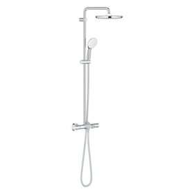 Grohe G26978001 Tempesta System 250 Cube Duvara Monte Termostatik Bataryalı Duş Sistemi
