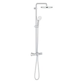 Grohe G26978001 Tempesta System 250 Cube Duvara Monte Termostatik Bataryalı Duş Sistemi
