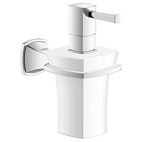 Grohe Grandera Seramik Krom Sabunluk ve Tutacağı