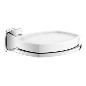 Grohe Grandera Seramik Krom Sabunluk ve Tutacağı