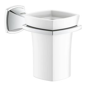 Grohe GRH40626000 Grandera Seramik Fırçalık ve Tutacağı