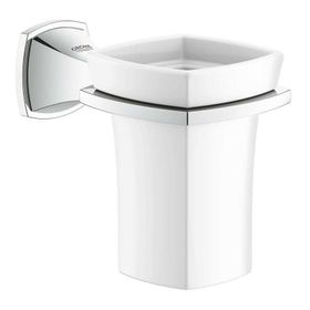 Grohe GRH40626000 Grandera Seramik Fırçalık ve Tutacağı