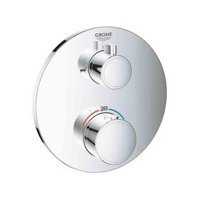 Grohe Grohtherm 2 Çıkışlı Divertörlü Termostatik Banyo Duş Bataryası