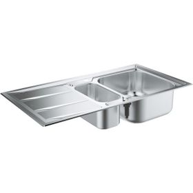 Grohe K400 1,5 Hazneli Paslanmaz Çelik Eviye