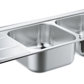 Grohe K400 1,5 Hazneli Paslanmaz Çelik Eviye