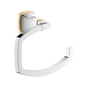 Grohe Krom Altın Grandera Tuvalet Kağıtlığı