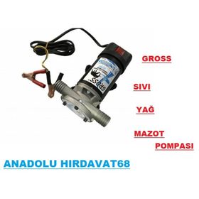 Gross 24 V 1 Sıvı Aktarma Pompası