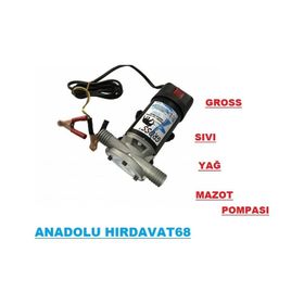 Gross 24 V 3 / 4 inc Sıvı Aktarma Pompası