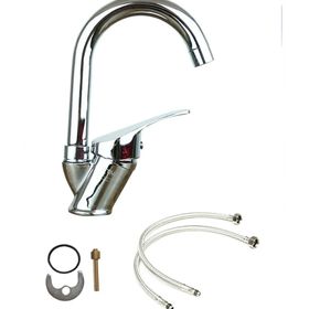 Grow Sıcak Soğuk Girişli Lavabo Musluk Bataryası