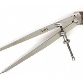 Groz 6112001425 300 mm Çelik Pergel