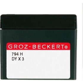 Groz Beckert 794 H DYX3 25/200 50 Adet Çuvalağzı Dikiş Makinesi İğnesi