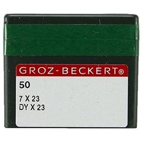 Groz Beckert Çuvalağzı / DYX23 (7X23) 25/200 50 Adet Dikiş Makinesi İğnesi