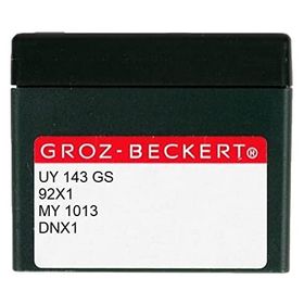 Groz Beckert Çuvalağzı / UY 143 GS (DNX1) 25/200 100 Adet Dikiş Makinesi İğnesi