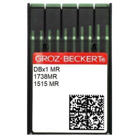 Groz Beckert DBX1 MR 16/100 100 Adet Düz Makine İnce Dip Eğri Uç Dikiş İğnesi