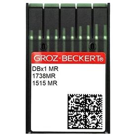 Groz Beckert DBX1 MR 16/100 100 Adet Düz Makine İnce Dip Eğri Uç Dikiş İğnesi