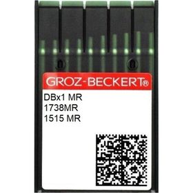 Groz Beckert DBX1 MR 16/100 100 Adet Düz Makine İnce Dip Eğri Uç Dikiş İğnesi