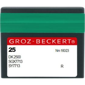Groz Beckert DK 2500/SGX7713 24/180 25 Adet Halı Overlok İğne