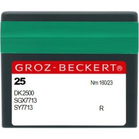 Groz Beckert DK 2500/SGX7713 24/180 25 Adet Halı Overlok İğne