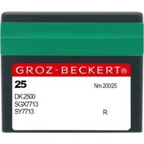 Groz Beckert DK 2500/SGX7713 25/200 25 Adet Halı Overlok İğne