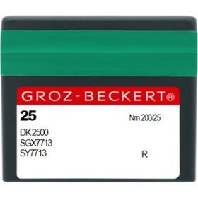 Groz Beckert DK 2500/SGX7713 25/200 25 Adet Halı Overlok İğne